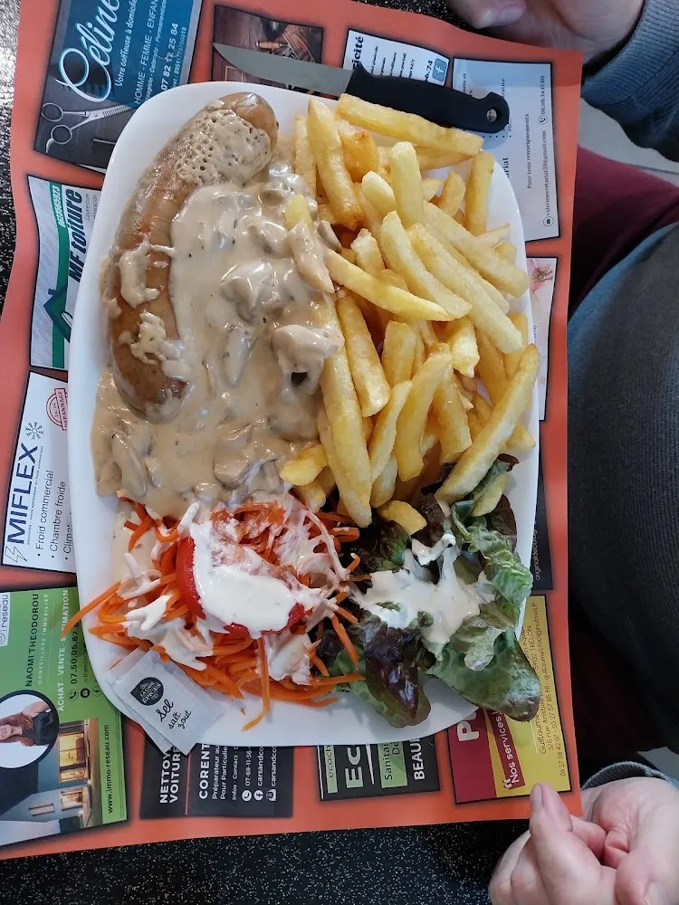 Plat Du Jour Boudin Blanc